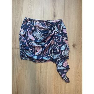 Thurley “Crown of Thorns” Silk Mini Skirt - Size US 10 | AU 14 | EU 42